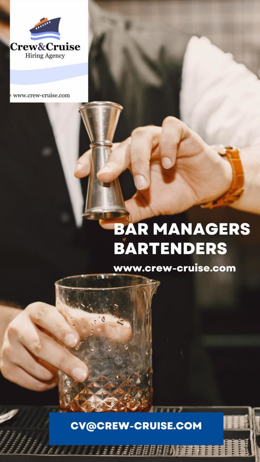 yacht bartender jobs